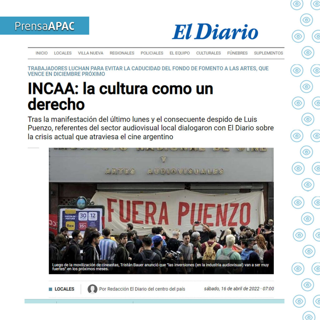 Nota a Eric Muzart y Gabriela Vera para El Diario