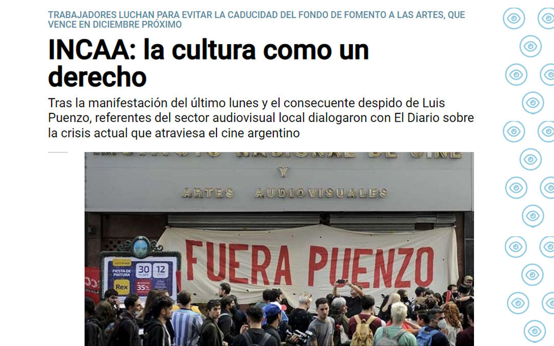 Nota a Eric Muzart y Gabriela Vera para El Diario