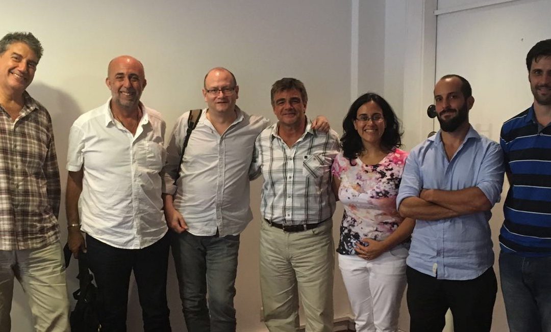 La Mesa del Audiovisual Cordobés se reunió con el presidente y vice del INCAA