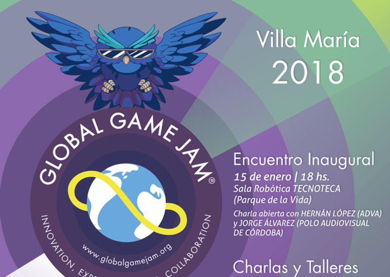 GLOBAL GAME Jam Villa María durante enero 2018