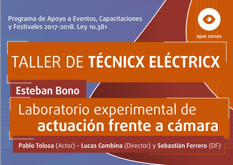 Cursos APAC con el apoyo del Polo Audiovisual Córdoba