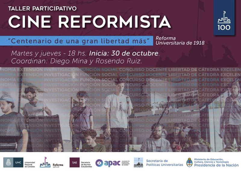 Taller Participativo «Cine Reformista»