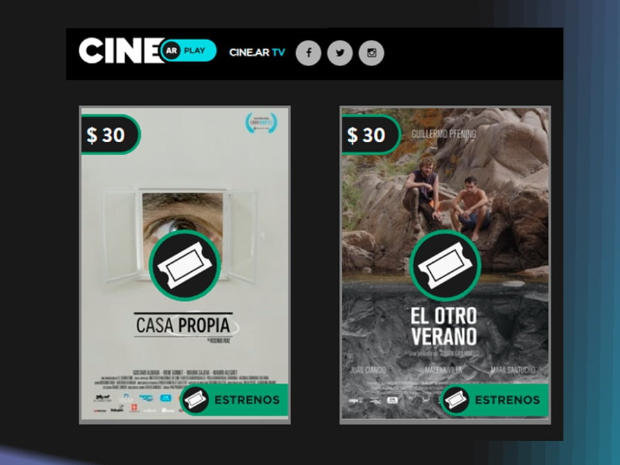 «Casa Propia» y «El otro verano» ya están en cine.ar
