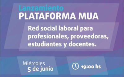 Conversatorio virtual: Lanzamiento Plataforma MUA en Córdoba