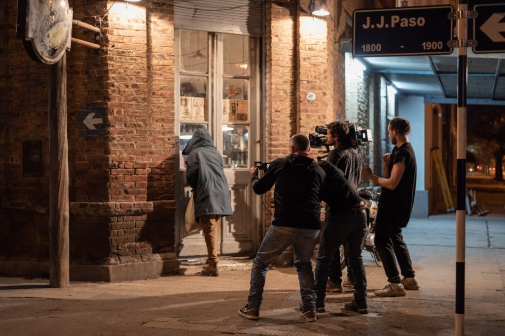 Rodaje en San Francisco de la película Sangre Vurdalak