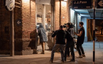 Rodaje en San Francisco de la película Sangre Vurdalak