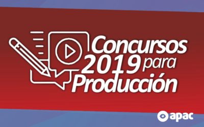 Están abiertos los concursos para producción 2019