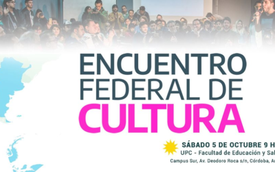 Inscribite y participá del Encuentro Federal de Cultura en Córdoba
