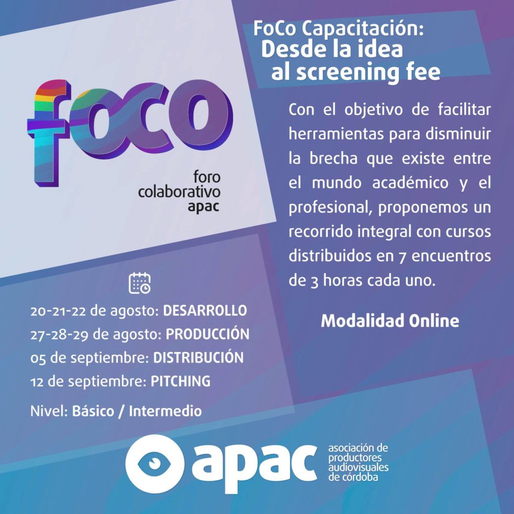 FoCo APAC: De la idea al Screening Fee