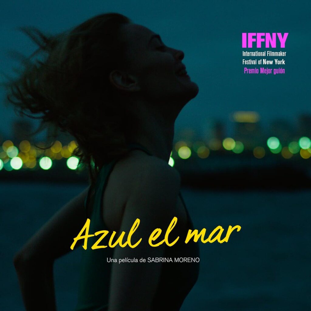 La película «Azul el mar» ganó a mejor guión en Festival de Nueva York