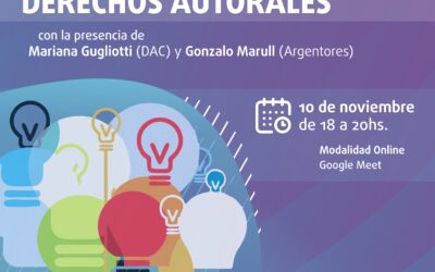Charla abierta: Gestión de Derechos Autorales
