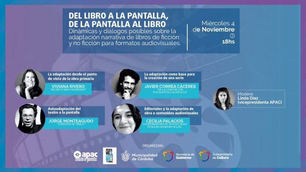 De Libro a la Pantalla, de la Pantalla al Libro