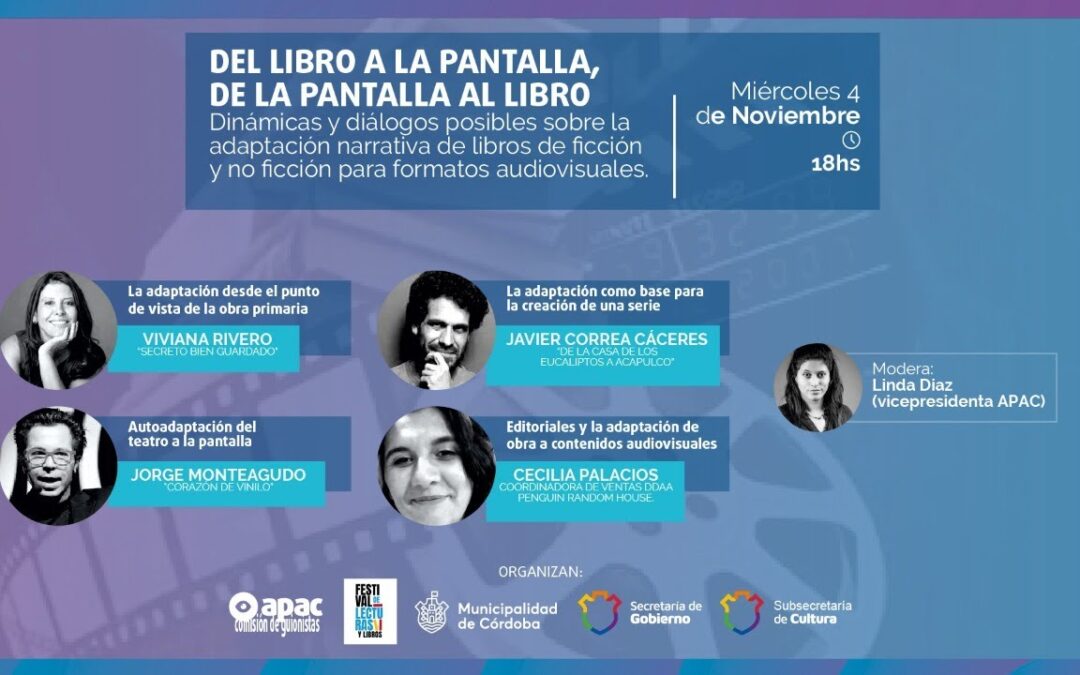 De Libro a la Pantalla, de la Pantalla al Libro