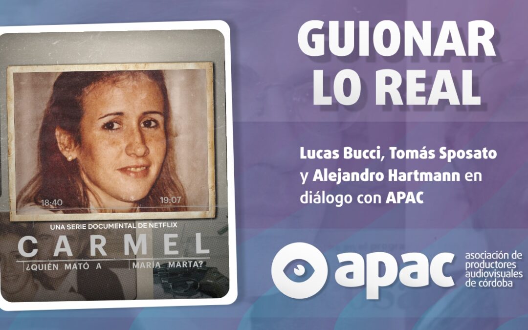 Realizamos la Charla Abierta con guionistas de la serie «Carmel»