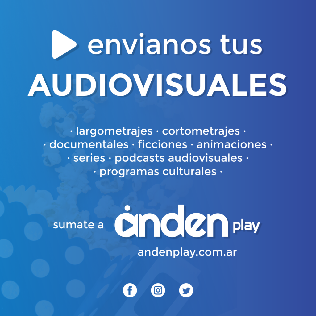 Convocatoria para catálogo de Anden Play