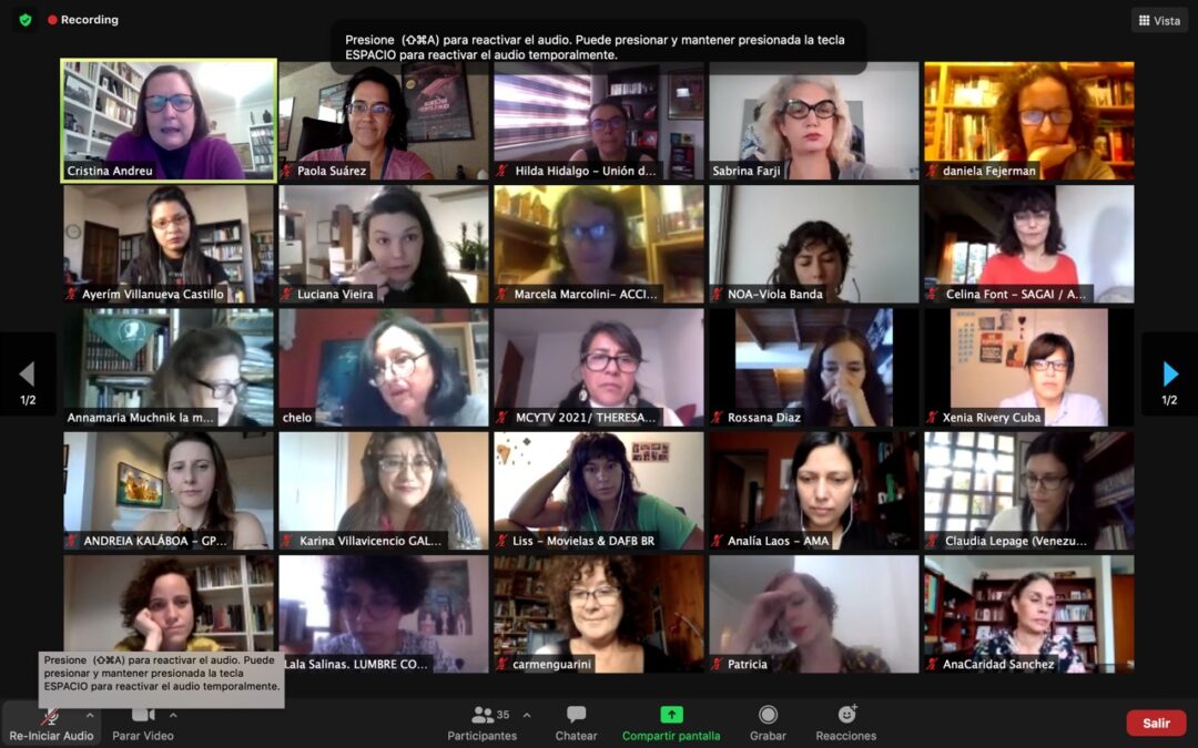 Presentes en el Primer Encuentro de Mujeres de Iberoamérica