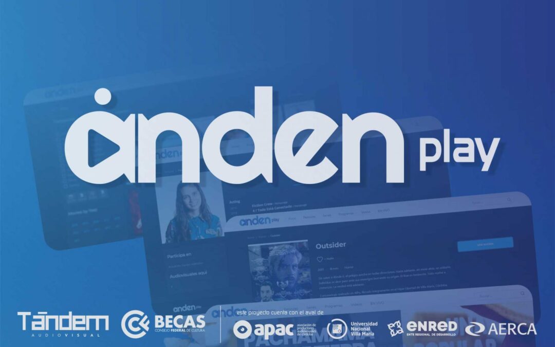 Proyecto de Tándem Audiovisual ganó beca del Consejo Federal de Cultura