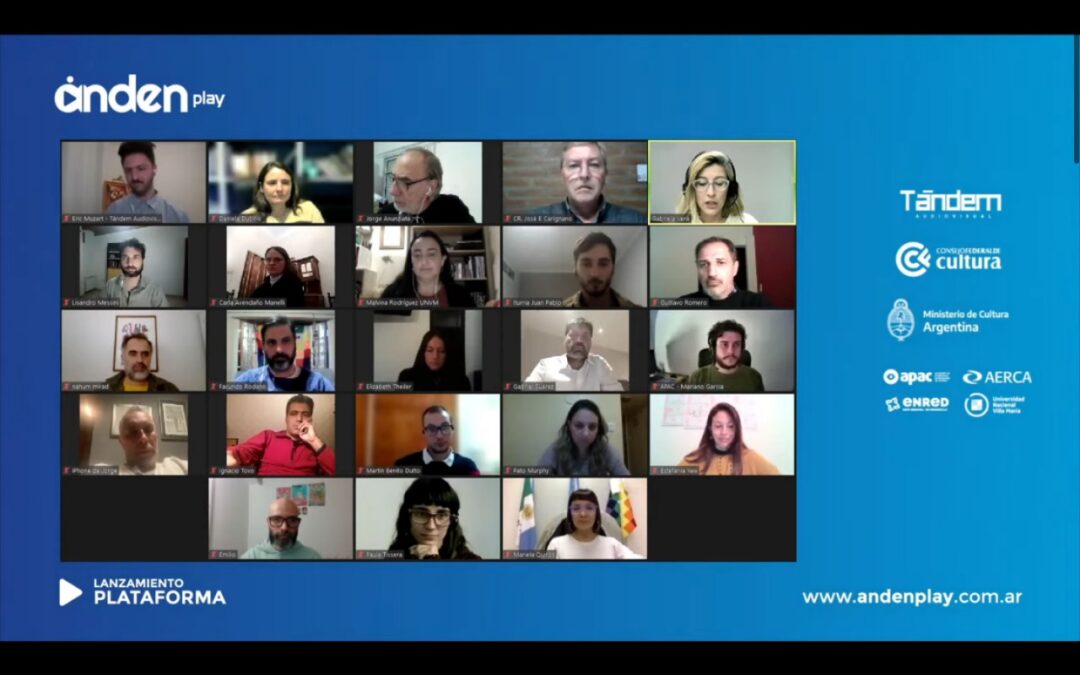 Acompañamos el lanzamiento de la plataforma Anden play