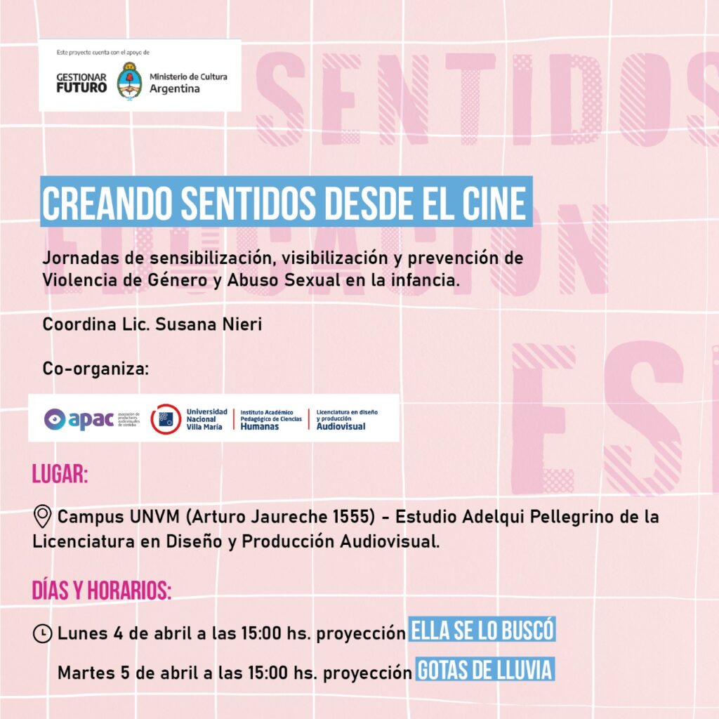 Creando sentidos desde el cine