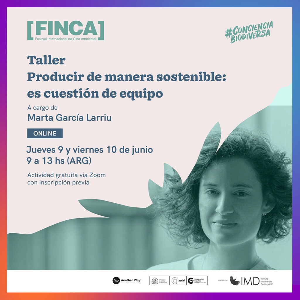 Producción audiovisual sustentable en el FINCA