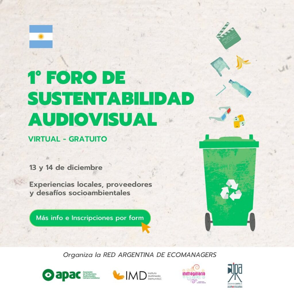 1er Foro de Sustentabilidad Audiovisual de Argentina