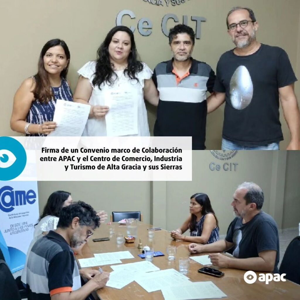 Convenio con el Centro de Comercio, Industria y Turismo de Alta Gracia