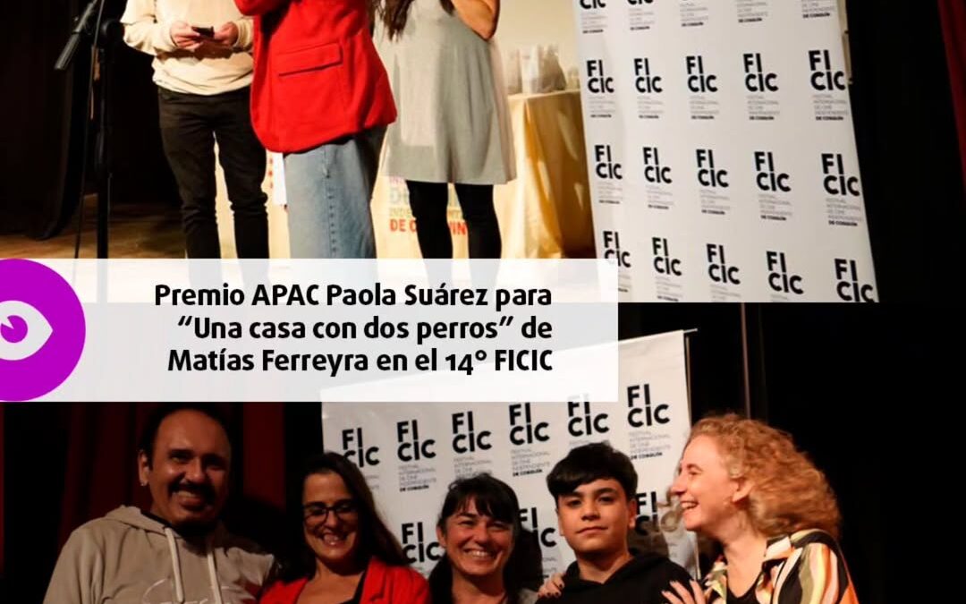FICIC14: Premio APAC «Paola Suárez» a la Mejor Película Cordobesa