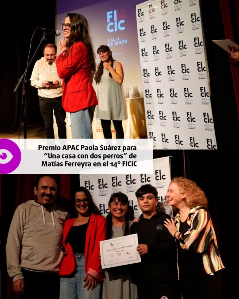 FICIC14: Premio APAC «Paola Suárez» a la Mejor Película Cordobesa