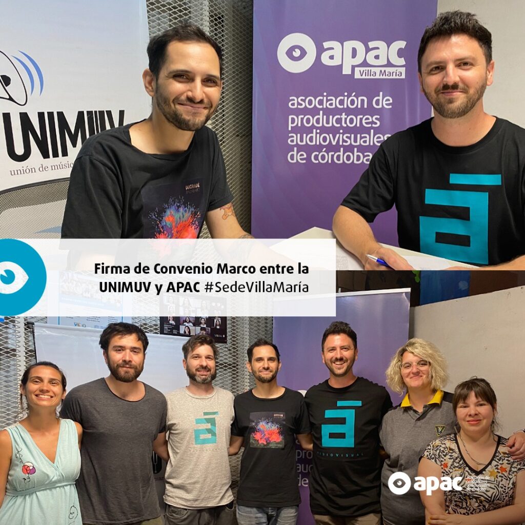 Firma de Convenio Marco con la Unión de Músicxs Villamarienses